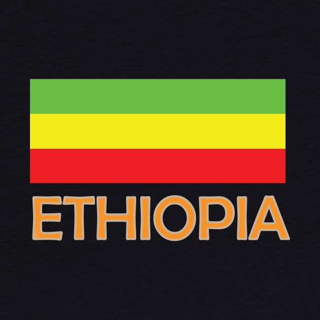 Beautiful Ethiopian flag by Next design 